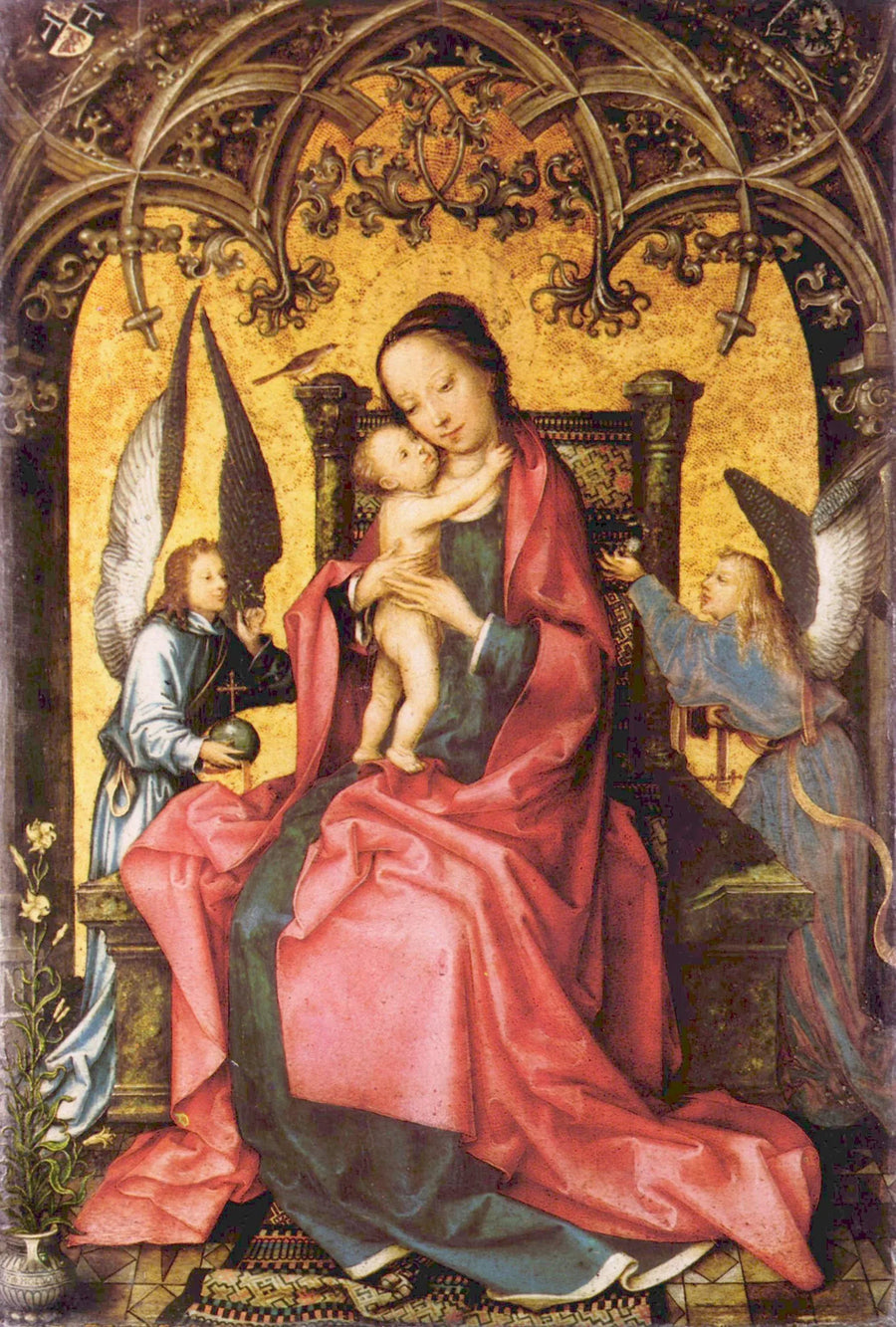 Marie avec l'enfant - Hans Holbein the Elder