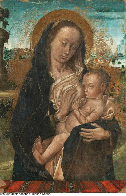 Marie avec l'enfant Jésus - Hugo van der Goes
