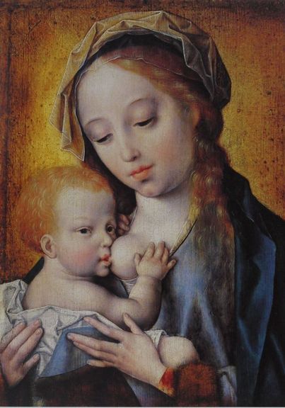 Marie enceinte - Joos van Cleve