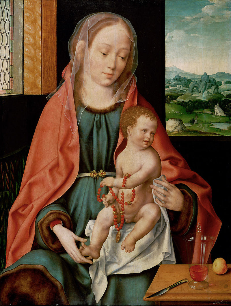 Marie enceinte - Joos van Cleve