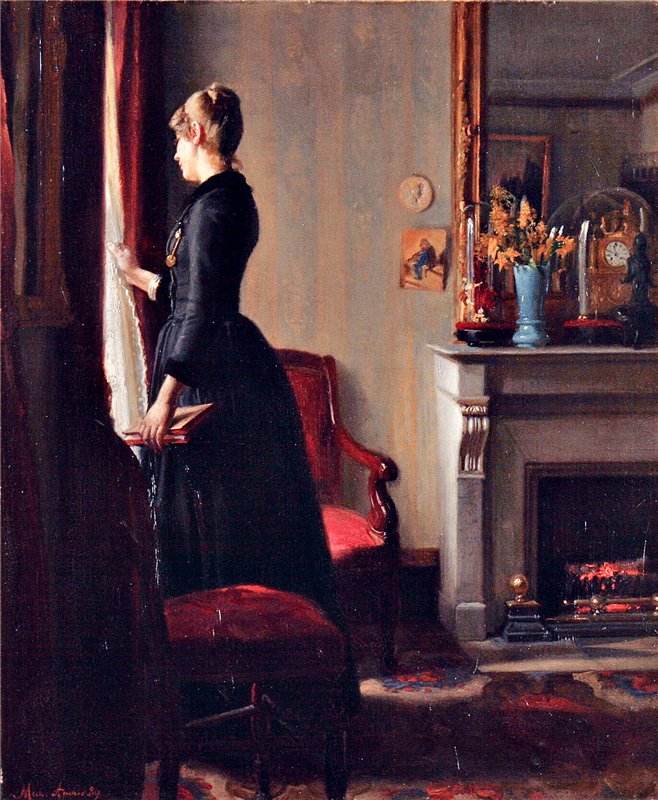 Marie Krøyer à Paris - Michael Peter Ancher