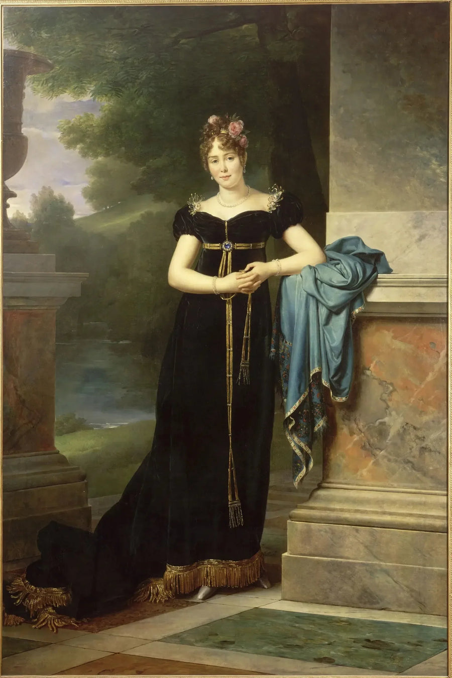 Marie Laczinska (1789-1817) comtesse Walewska, puis comtesse d'Ornano - François Gérard