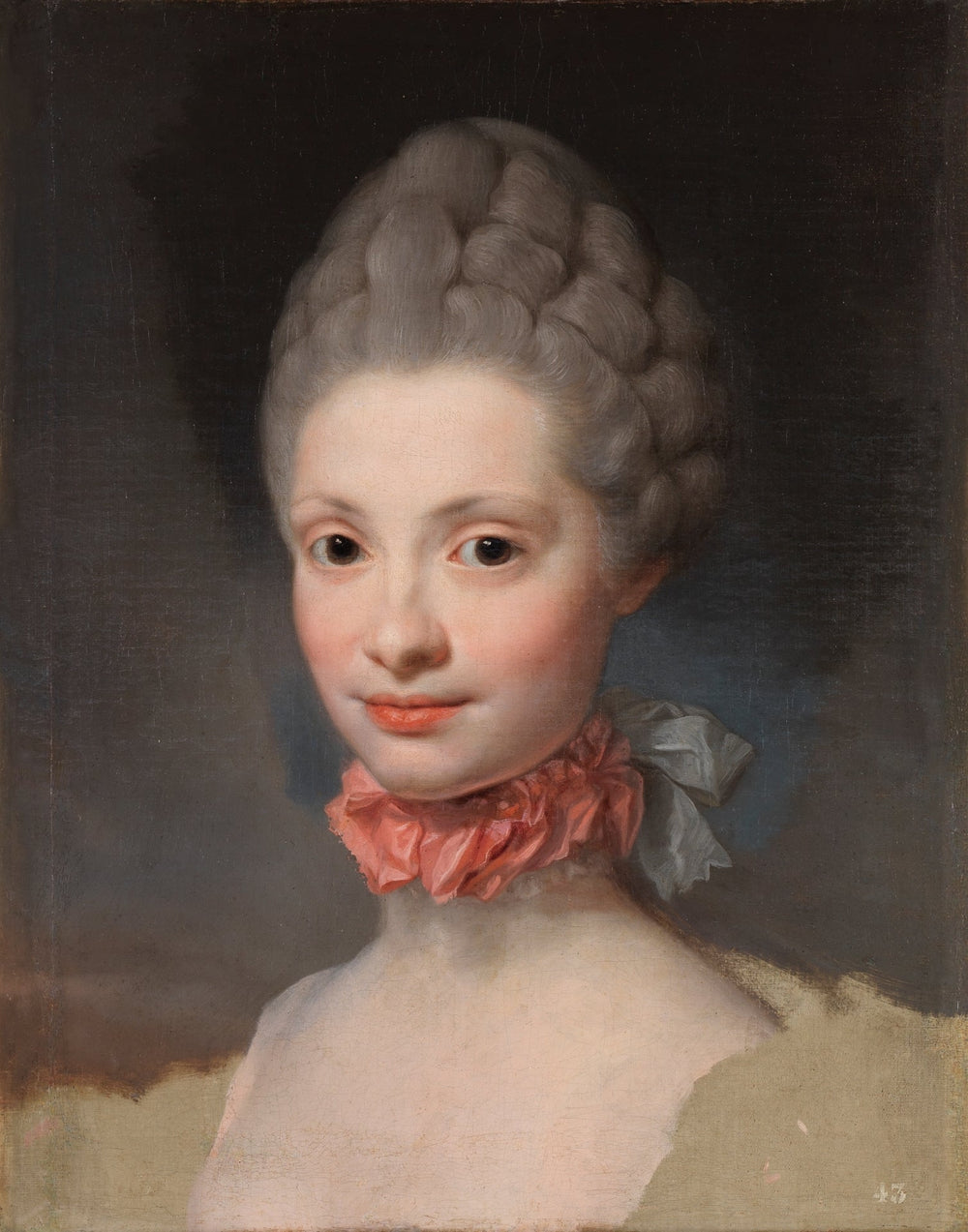 Marie-Louise de Parme - Anton Raphael Mengs - Alpha Reproduction
