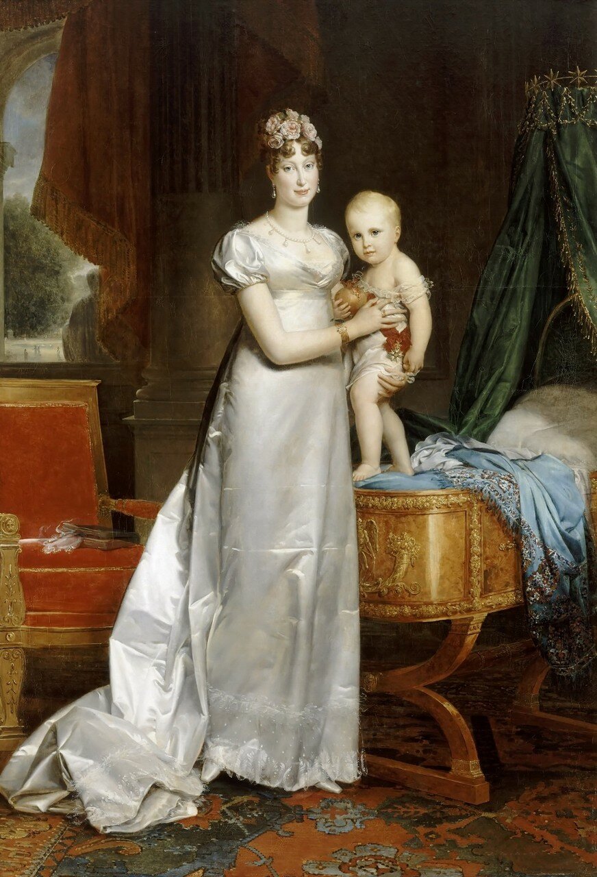 Marie-Louise, impératrice des Français et le roi de Rome - François Gérard