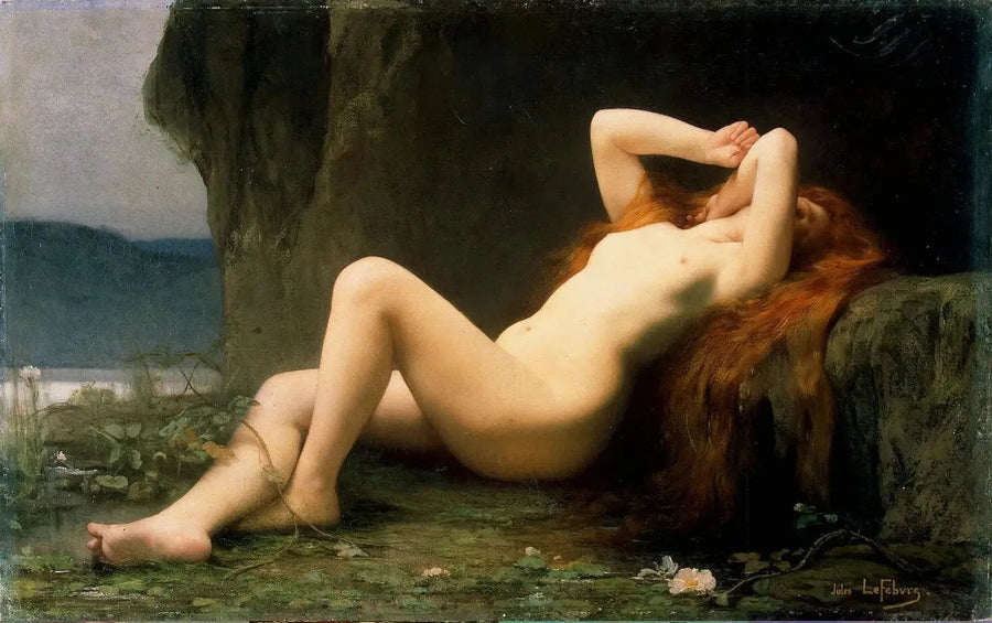 Marie Madeleine dans la grotte - Jules Lefebvre
