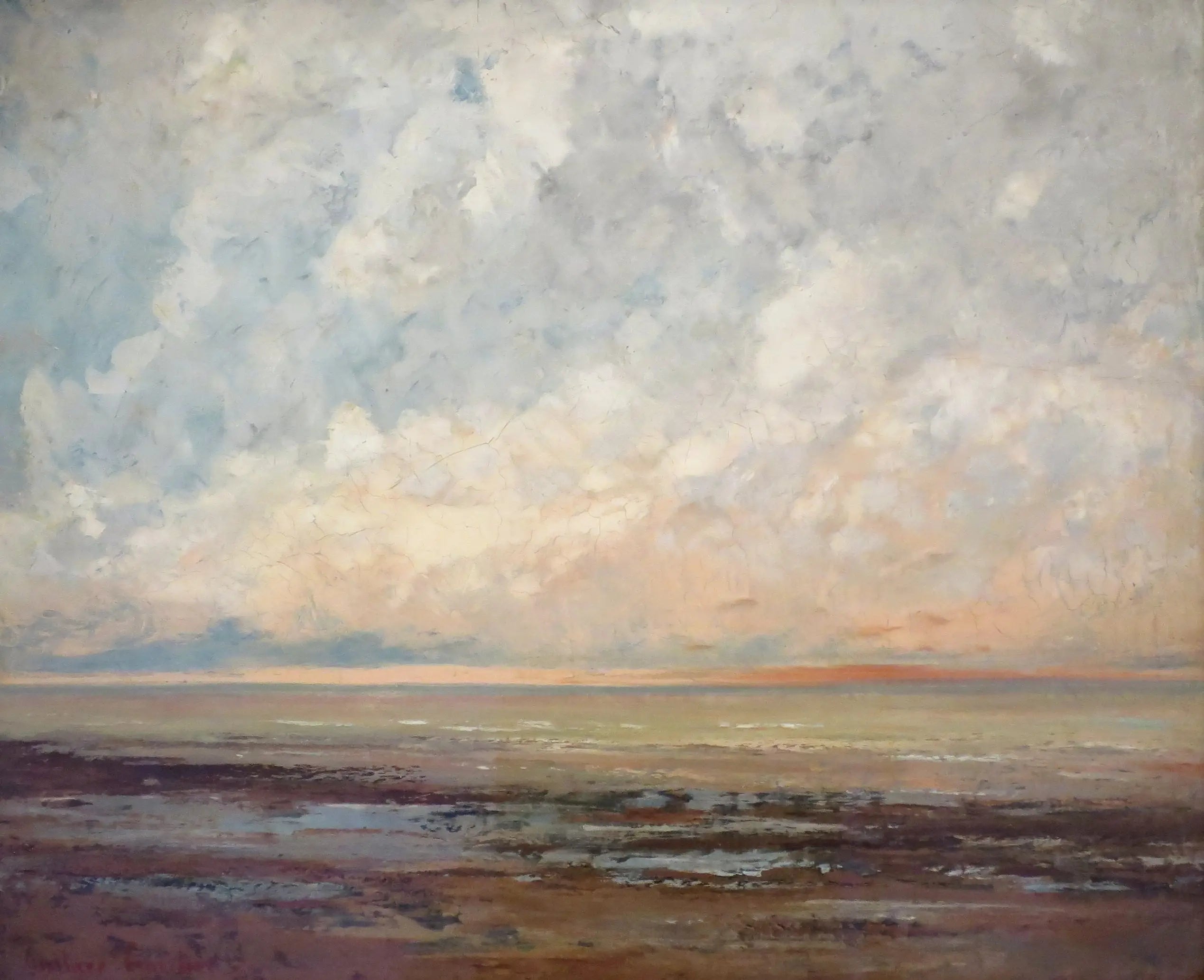Marin - Gustave Courbet image 1 copie de tableau peinte à la main