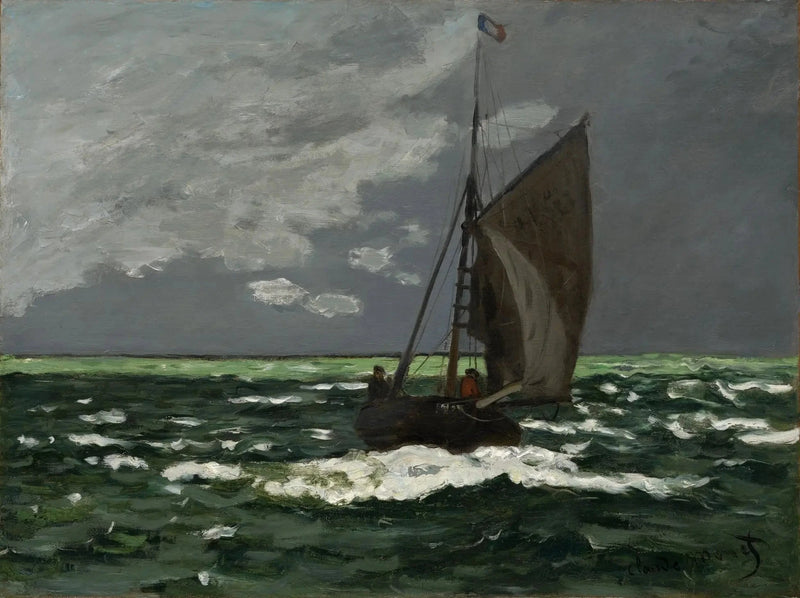 Marine, orage W86 – Claude Monet