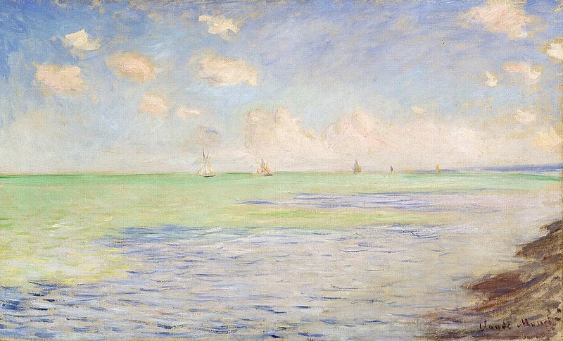 Marine à Pourville W775 – Claude Monet