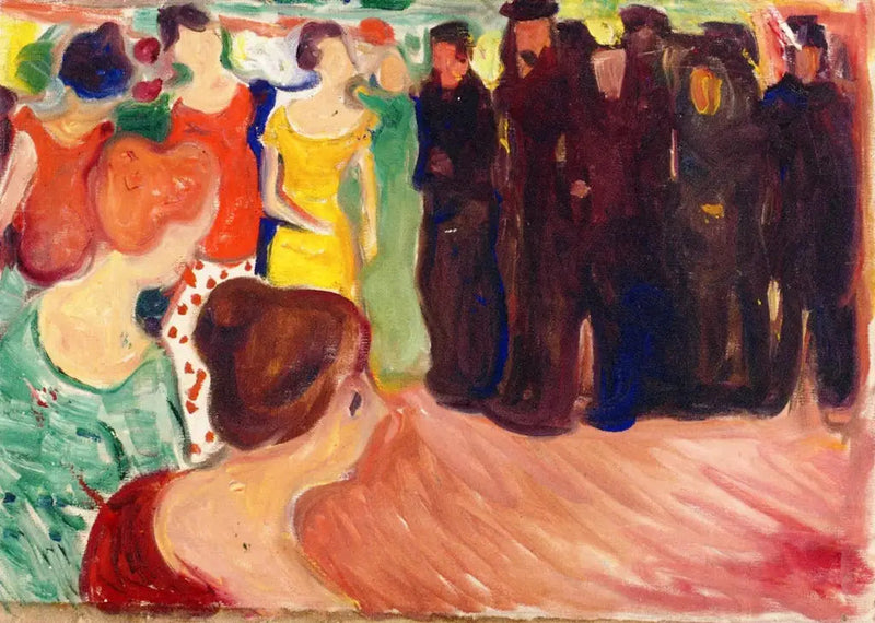 Marins au port - Edvard Munch