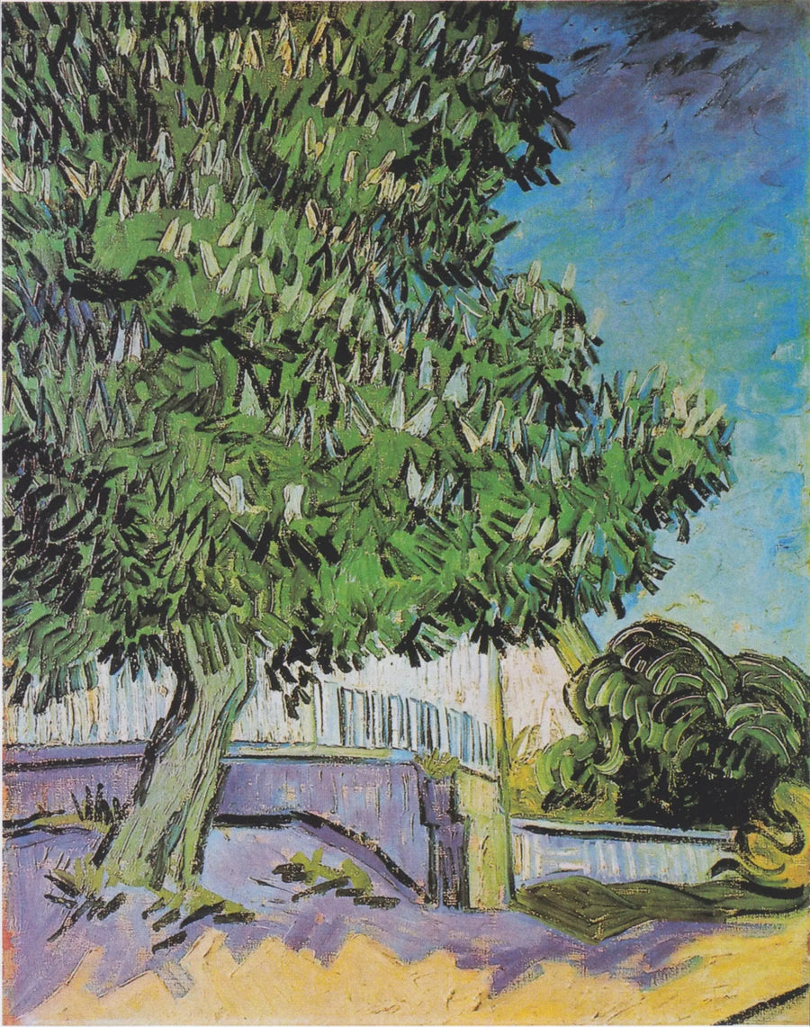 Marronniers en fleurs - Vincent van Gogh