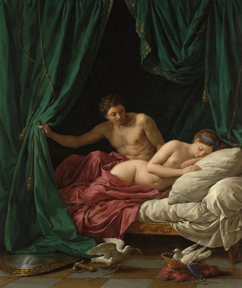 Mars et Vénus, allégorie sur la Paix - Louis Jean François Lagrenée