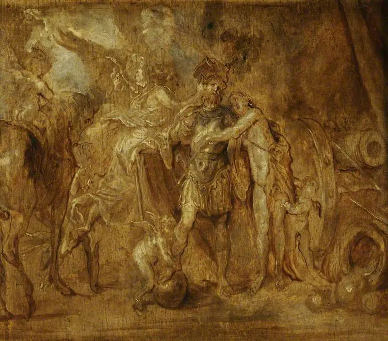 Mars part en guerre - Antoine van Dyck