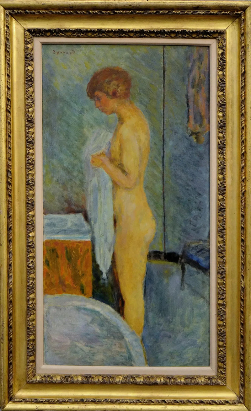 Marthe à sa toilette - Pierre Bonnard