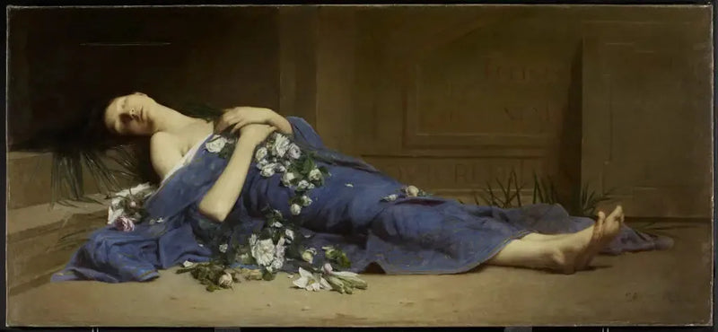 Martyr dans les catacombes - Jules-Cyrille Cavé