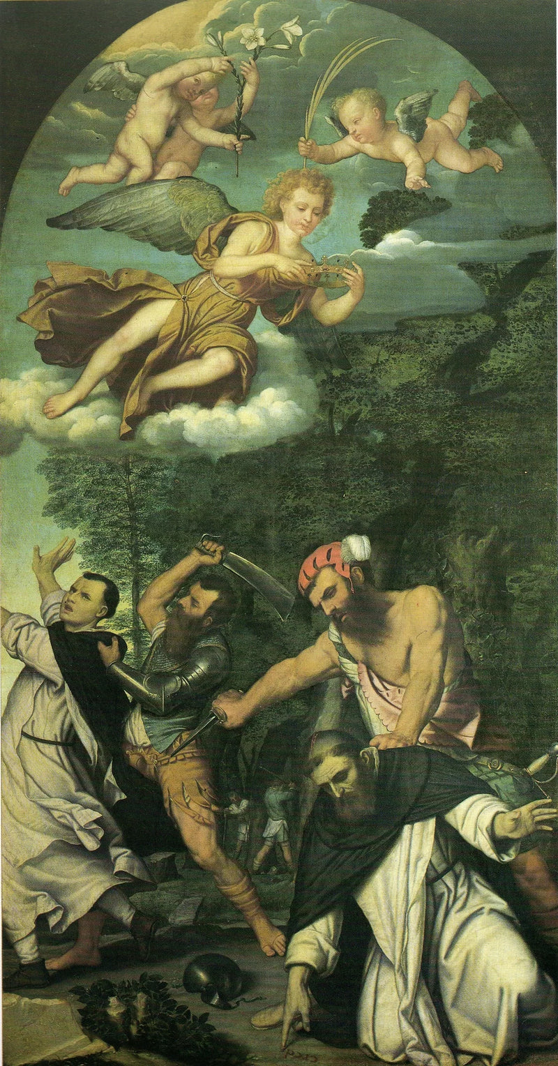 Martyre de saint Pierre de Vérone - Alessandro Bonvicino