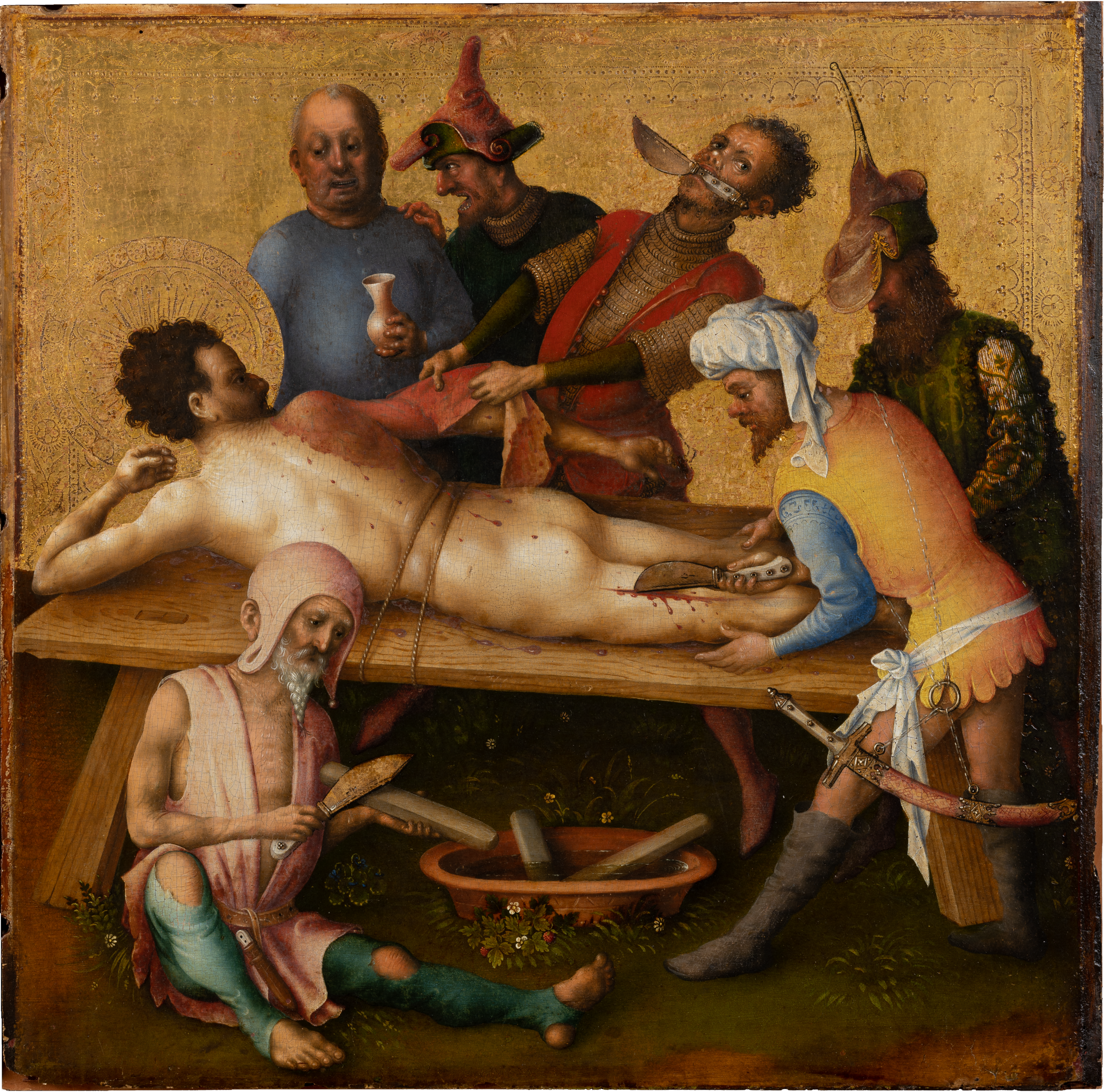 Martyre des Apôtres: Martyre de saint Barthélemy - Stefan Lochner - Alpha Reproduction