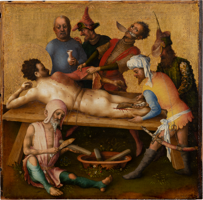 Martyre des Apôtres : Martyre de saint Barthélemy - Stefan Lochner