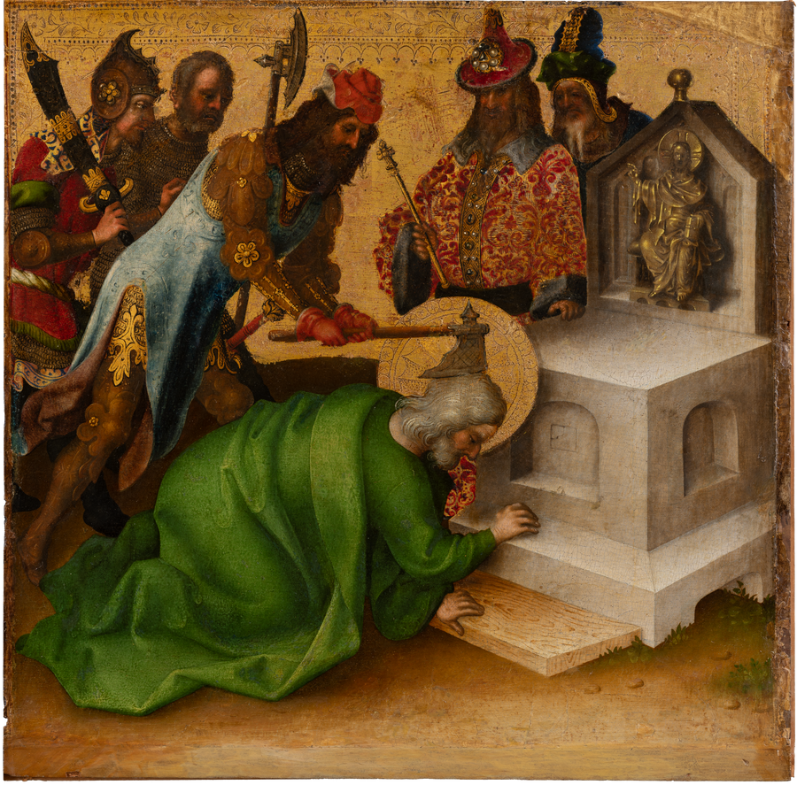 Martyre des Apôtres : Martyre de saint Matthias - Stefan Lochner