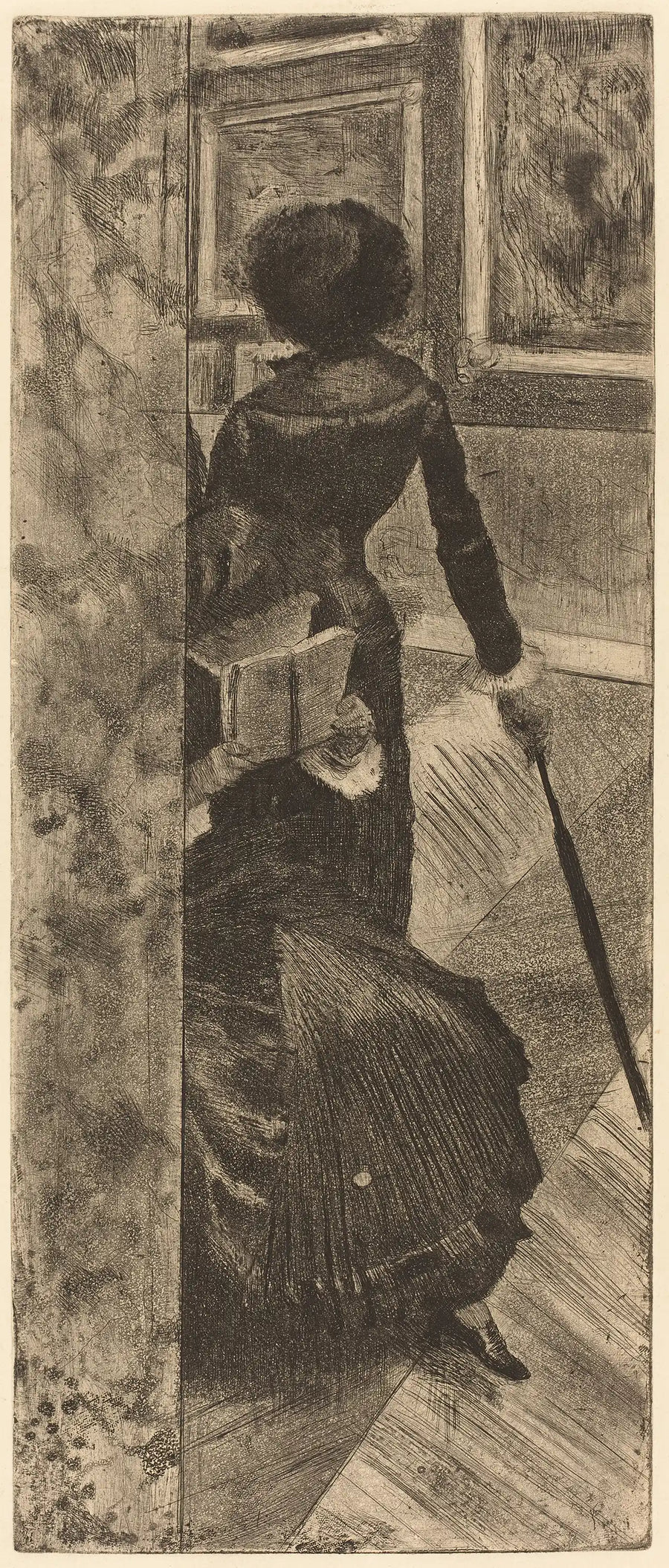 Mary Cassatt au Louvre : la Peinture, 1879–1880 – Degas