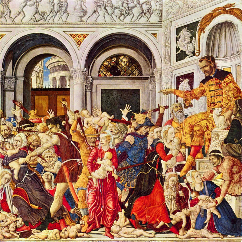 Massacre des Innocents (Matteo di Giovanni) - Matteo di Giovanni