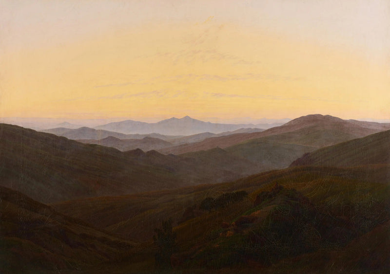Massif des Géants - Caspar David Friedrich