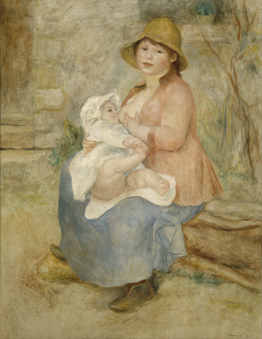 Maternité (Aline et Pierre Renoir), 1885 – Pierre-Auguste Renoir