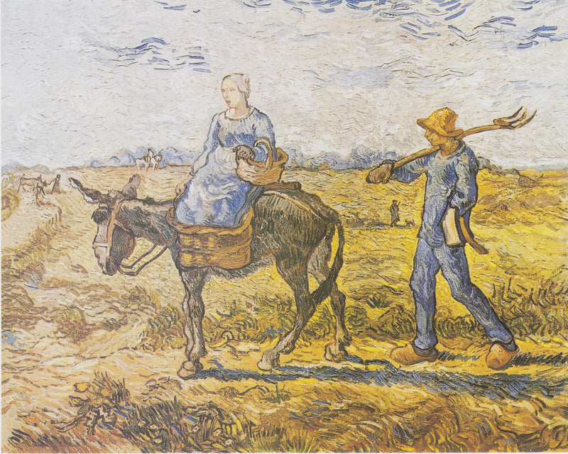 Matin, au travail, d’après Millet – Vincent van Gogh