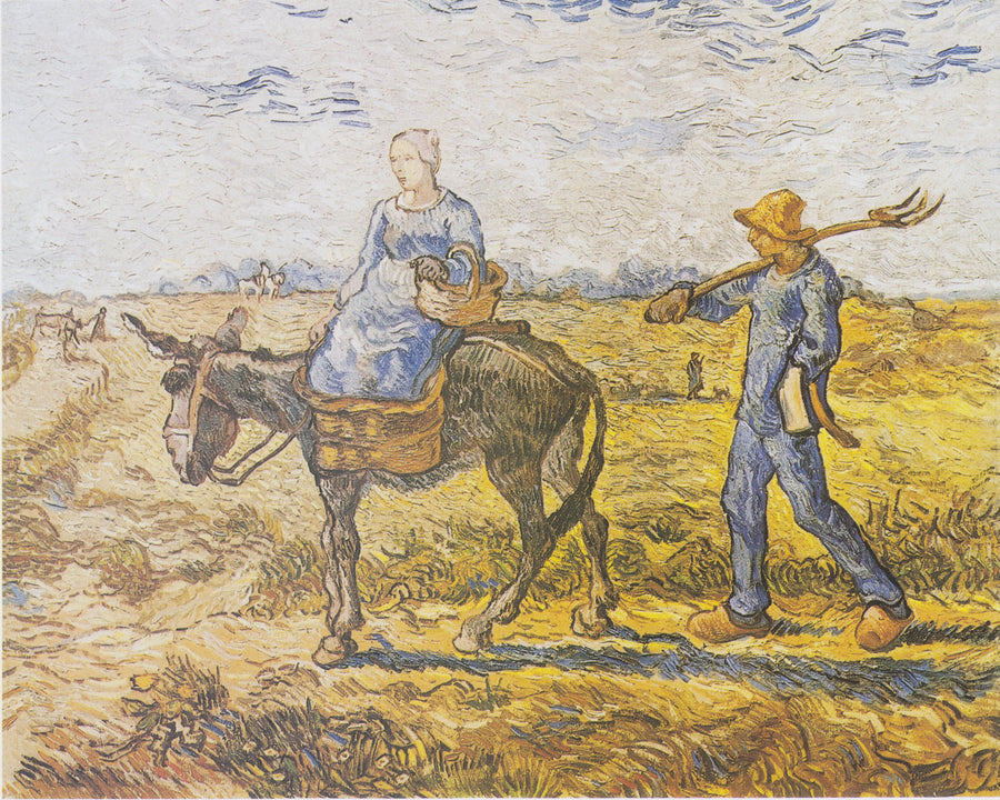 Matin, au travail, d’après Millet – Vincent van Gogh