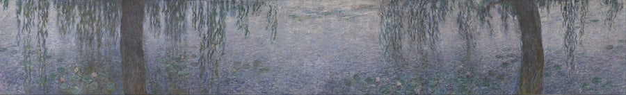 Le Matin clair aux saules, Les Nymphéas – Claude Monet