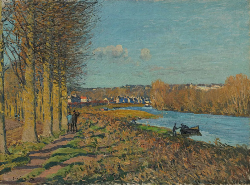 Matin d'hiver - Alfred Sisley