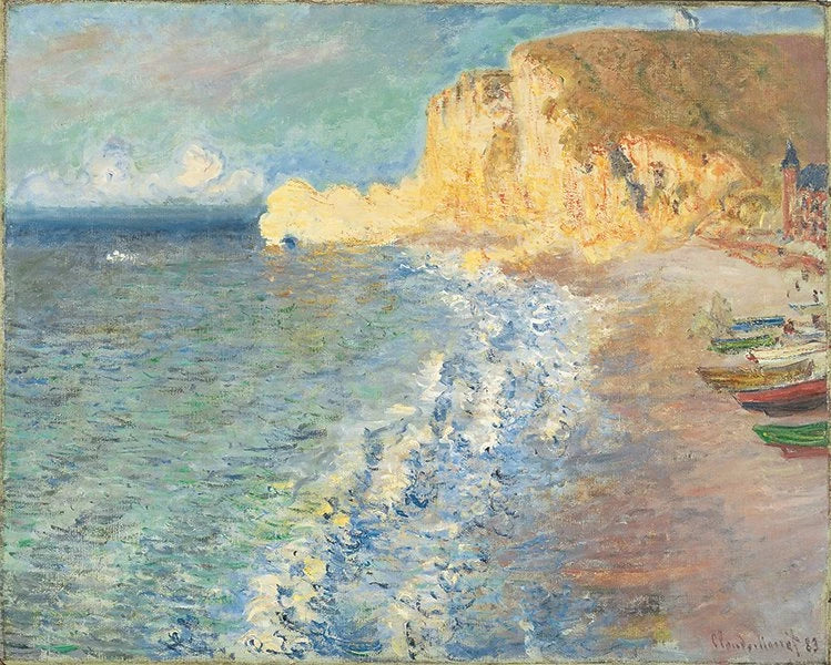Matin à Étretat W830 – Claude Monet