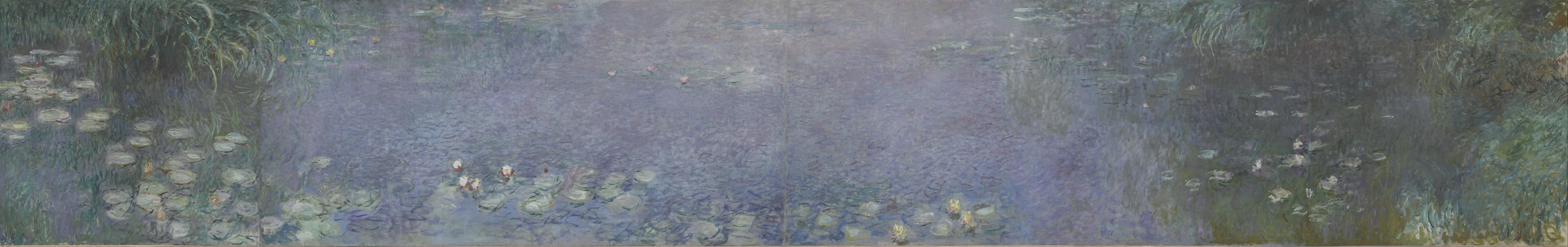 The Water Lilies: Morgen, Claude Monet