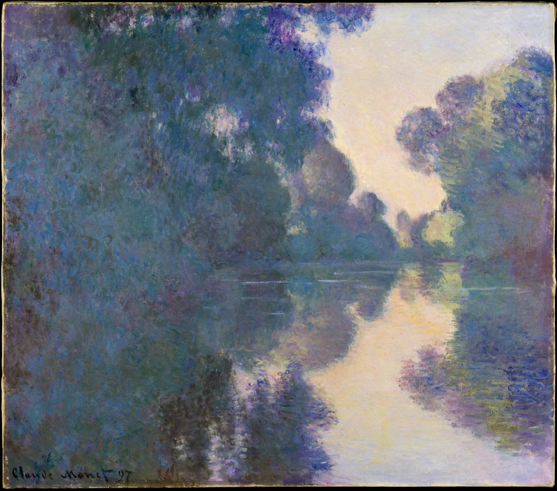 Le Matin sur la Seine près de Giverny, Met W1482 – Claude Monet