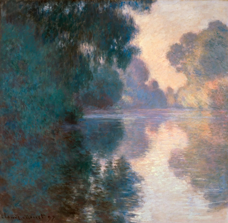 Matin sur la Seine, White House W1485 – Claude Monet