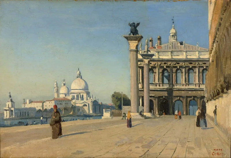 Matinée à Venise - Jean-Baptiste Camille Corot