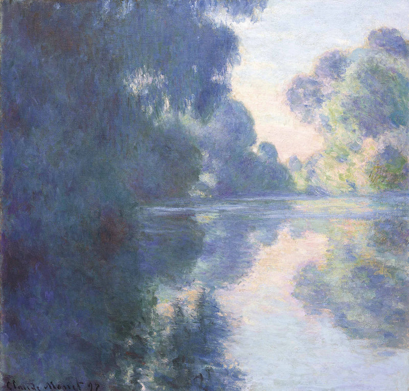Matinée sur la Seine W1484 – Claude Monet