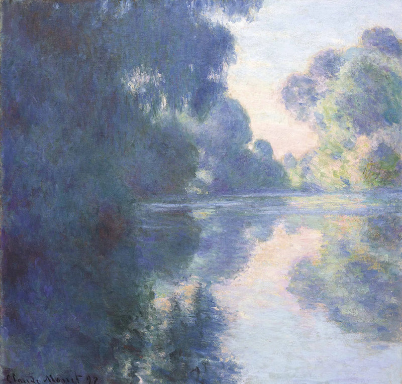 Matinée sur la Seine - Claude Monet