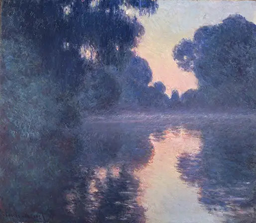Matinée sur la Seine - Claude Monet