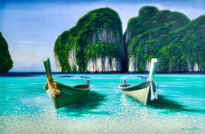 Maya Bay | 120 X 75 cm