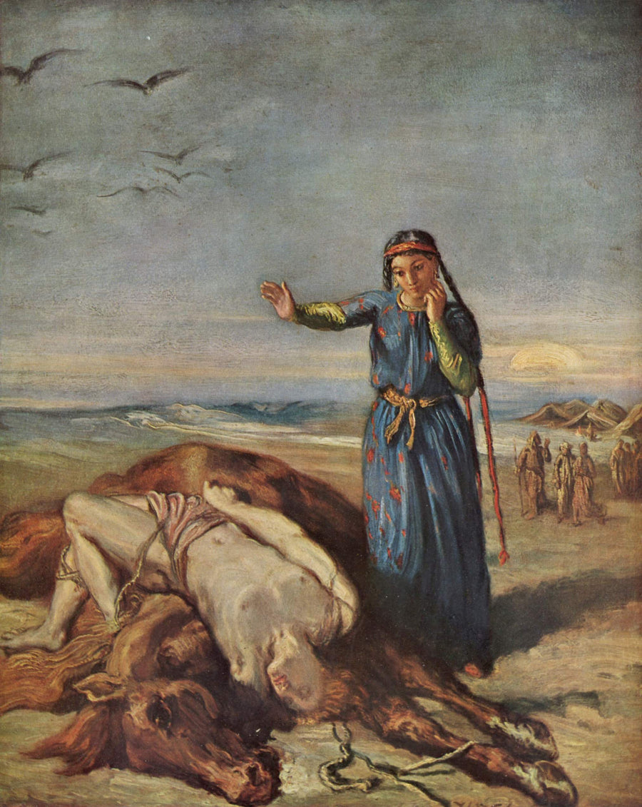 Mazeppa trouvé évanoui - Théodore Chassériau