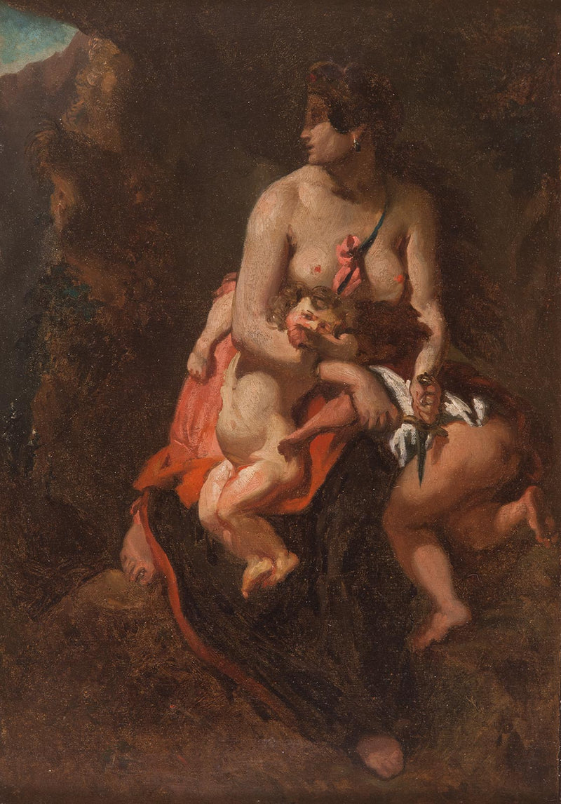 Médée furieuse - Théodore Chassériau