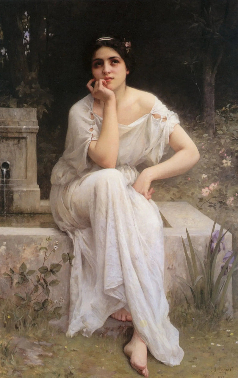 Méditation - Charles Amable Lenoir