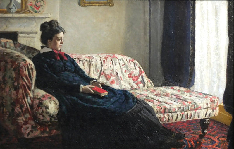 Méditation. Madame Monet au canapé - Claude Monet
