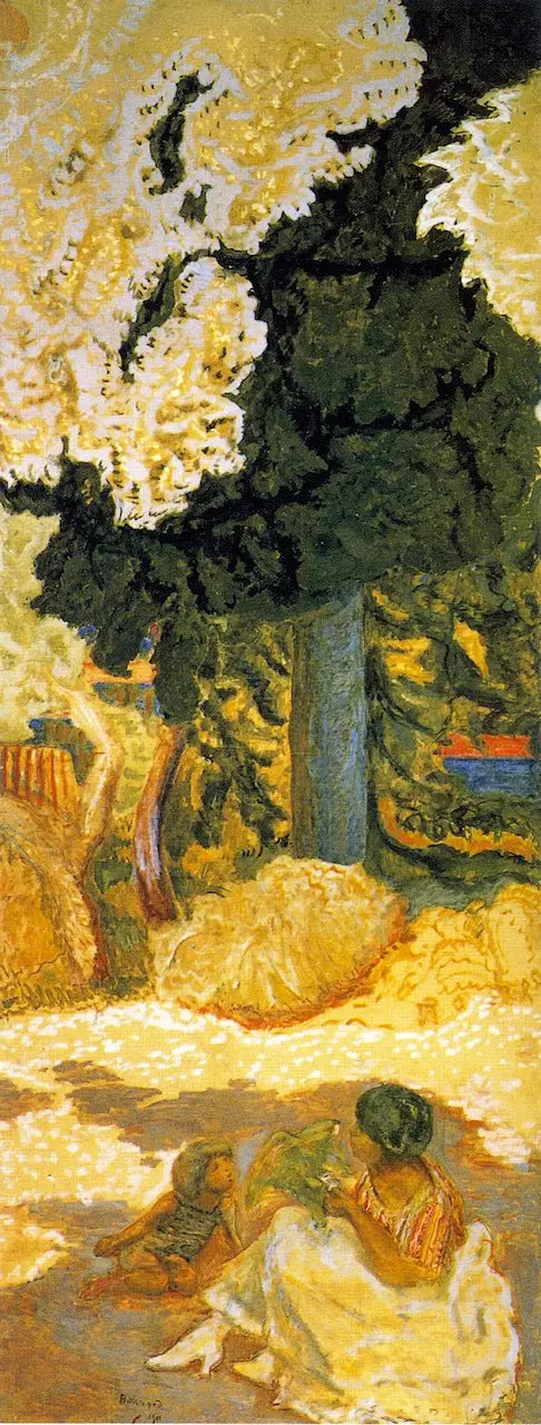 Méditerranée. Triptyque (panneau de droite) - Pierre Bonnard