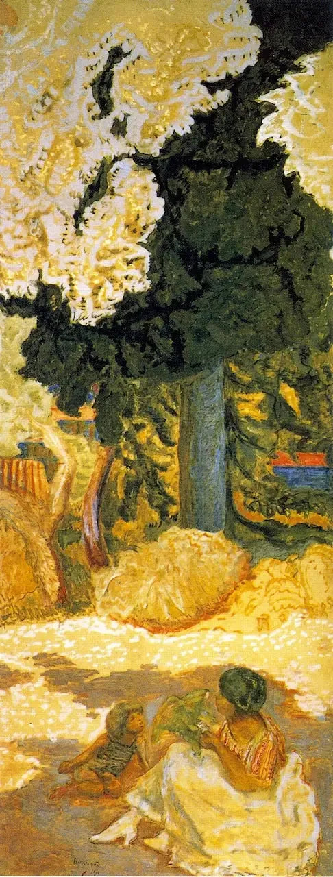 Méditerranée. Triptyque (panneau de droite) - Pierre Bonnard