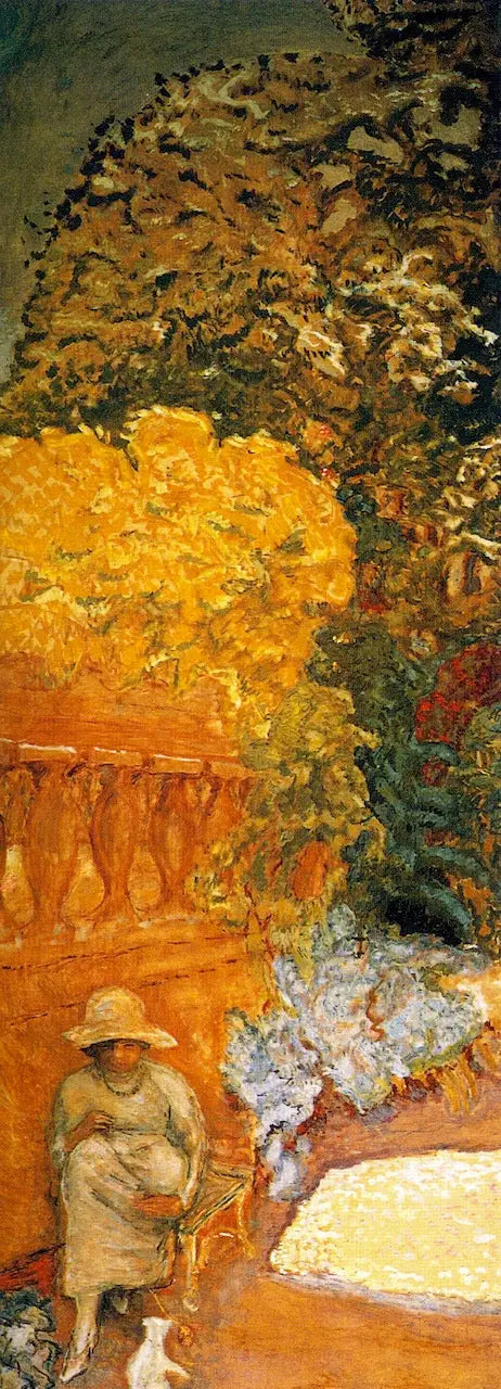 Méditerranée. Triptyque (panneau de gauche) - Pierre Bonnard