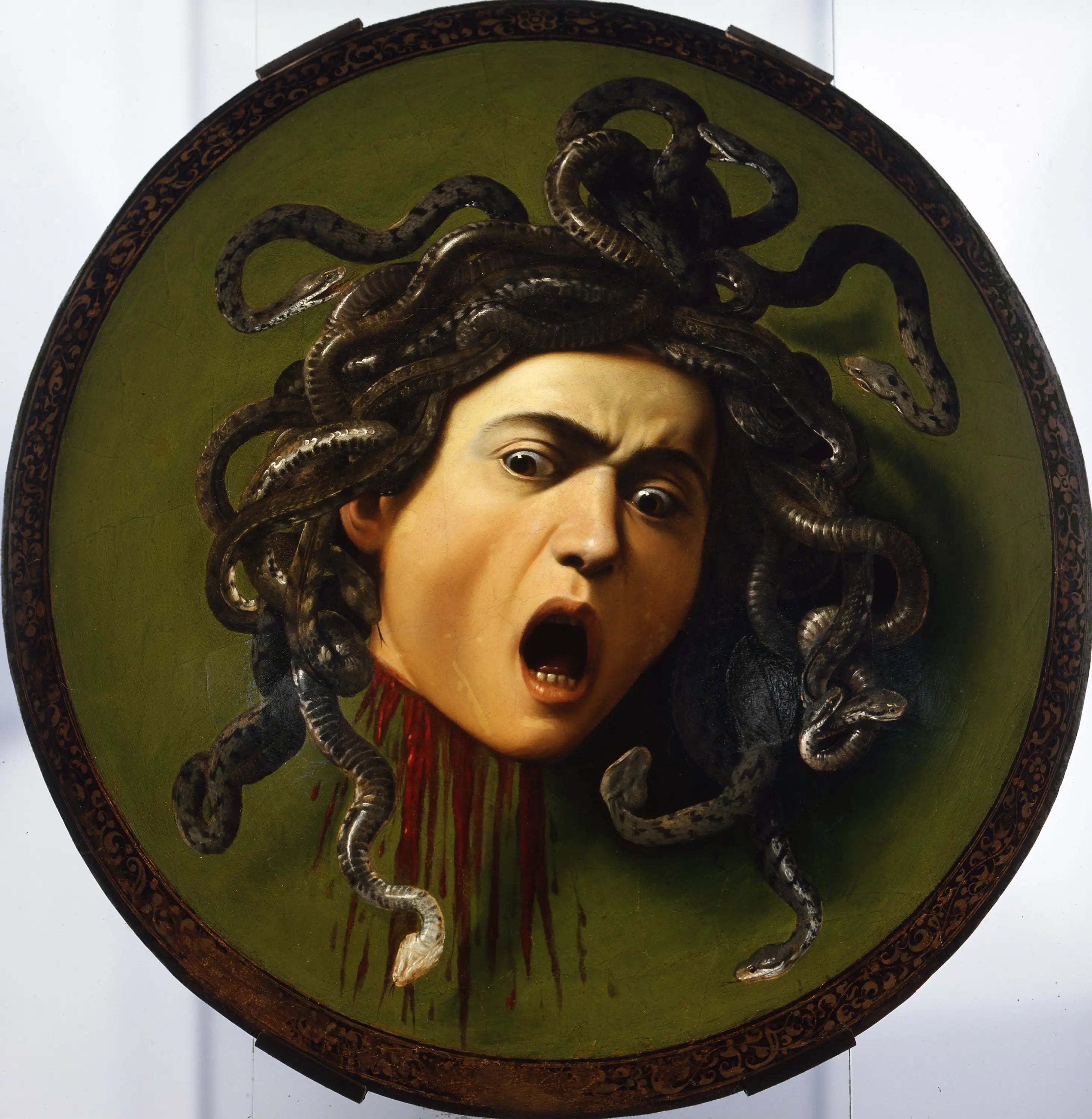 Méduse - Le Caravage image 1 copie peinte à la main à l’huile