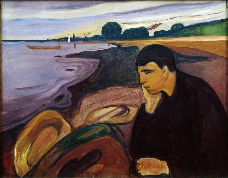 Mélancolie - Edvard Munch