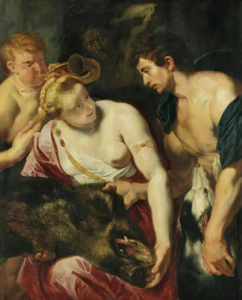 Meleager en Atalanta - Peter Paul Rubens