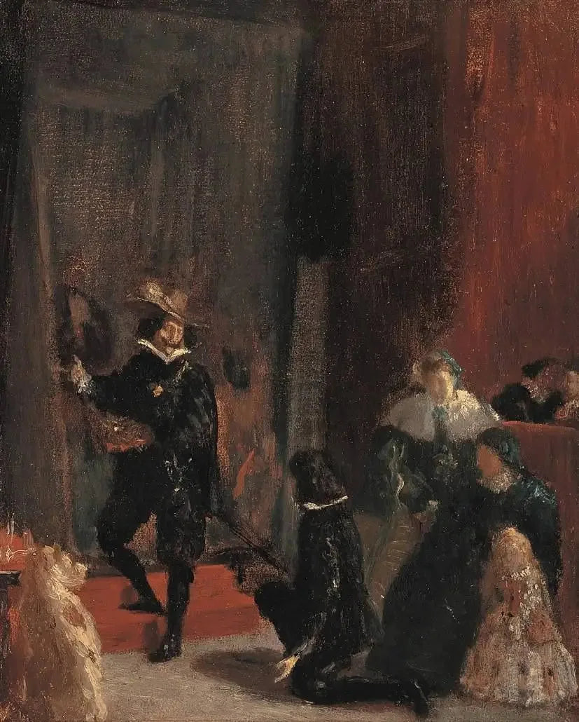 Mémoire de Velázquez ("Erinnerung an Velázquez") - Edgar Degas